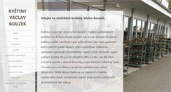 Desktop Screenshot of kvetiny-bouzek.cz